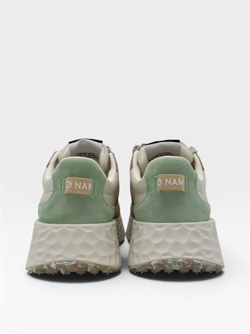 Sneakers multicolor in suede e tessuto tecnico NO NAME | CARTER JOGGER WSUEDESAND/DOVE/MINT